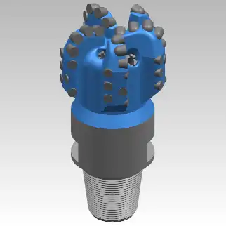 How Does Five Blade PDC Drill Bit Enhance Hard Rock Penetration?